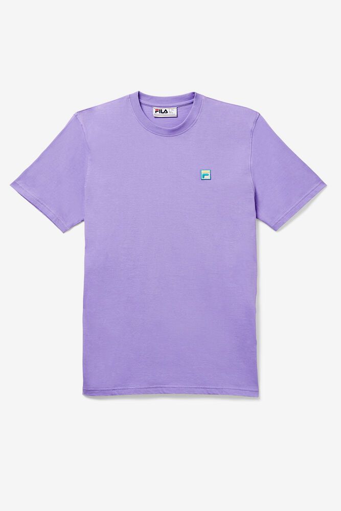 Fila T-Shirt Mens Purple Quartz - Ireland 45827-FTEU